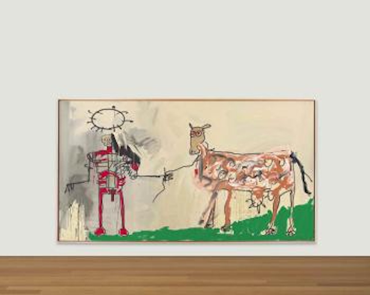 The Field Next to the Other Road by Jean-Michel Basquiat