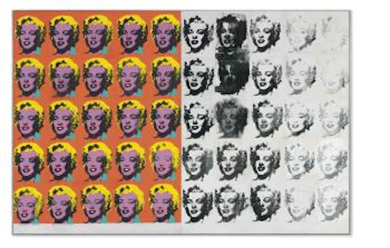 Warhol Diptych by Elaine Sturtevant