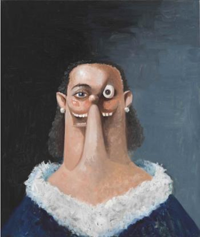 Portrait of a Noble Woman by George Condo