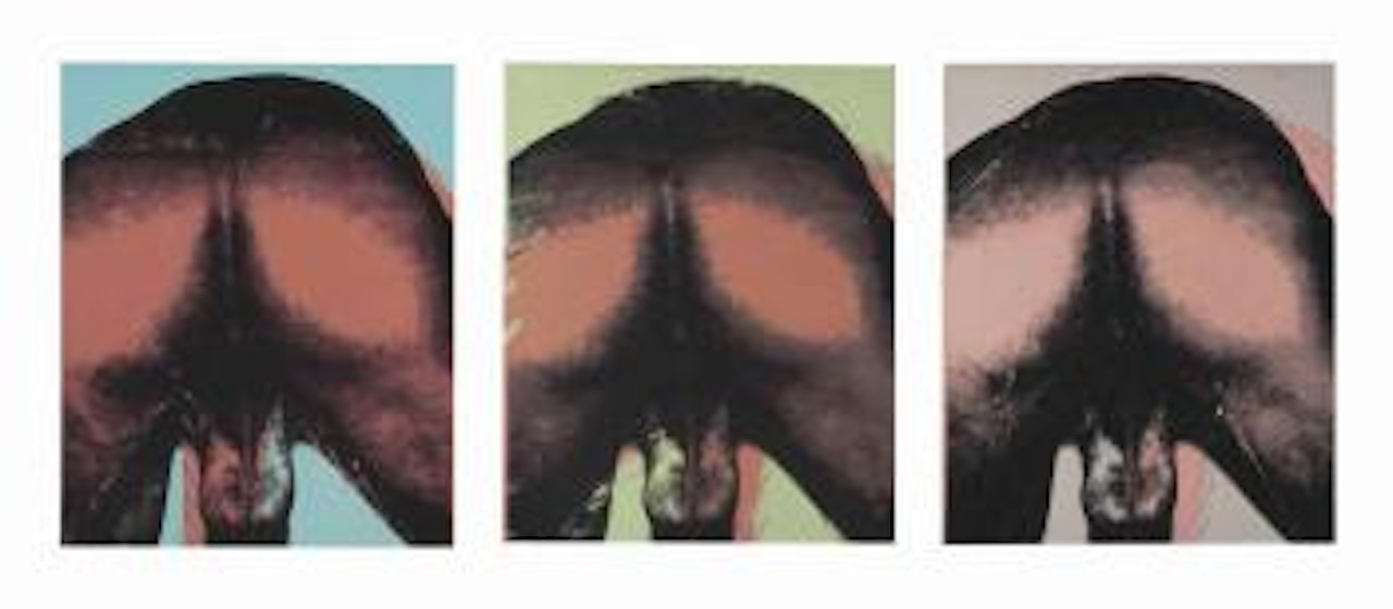 Male Torso (Buttocks) by Andy Warhol