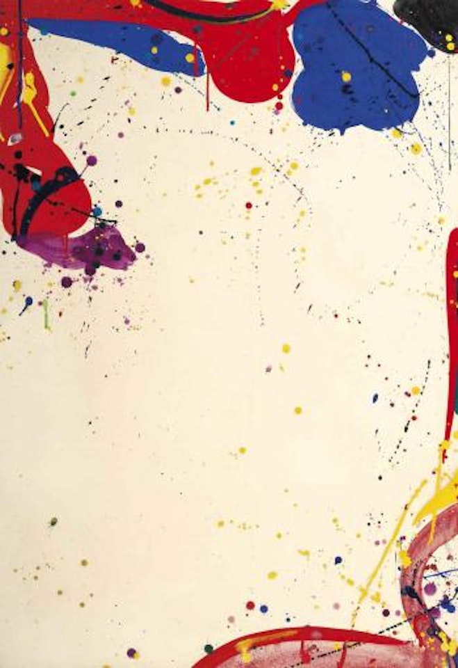 Untitled by Sam Francis