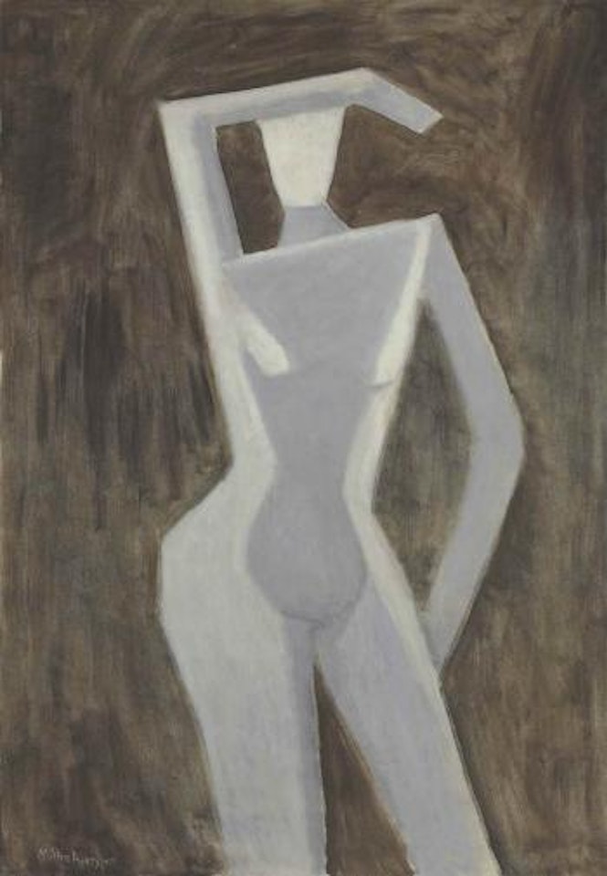 Gray Nude by Milton Avery
