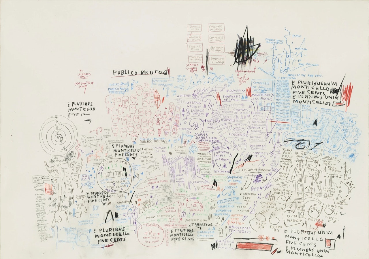 UNTITLED by Jean-Michel Basquiat