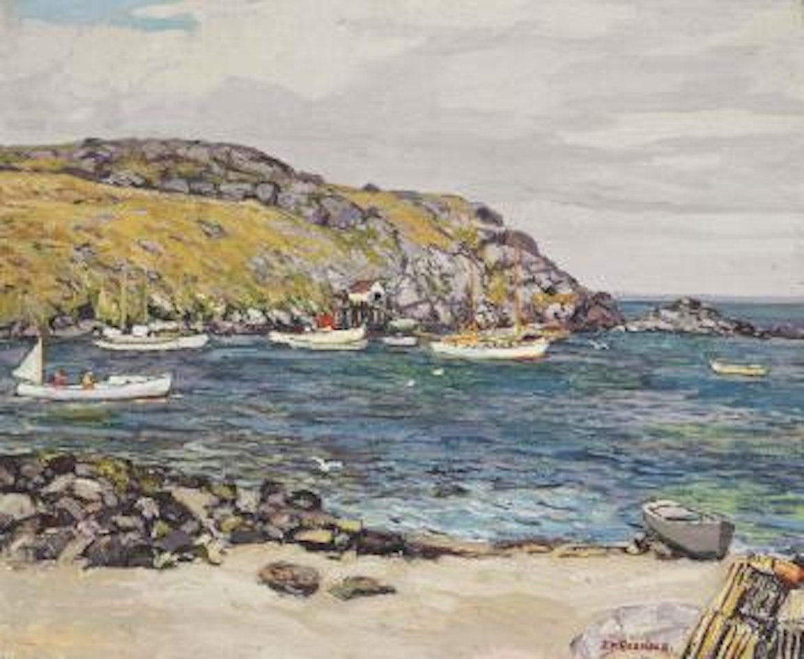 Monhegan Fishing Boats by Edward Willis Redfield