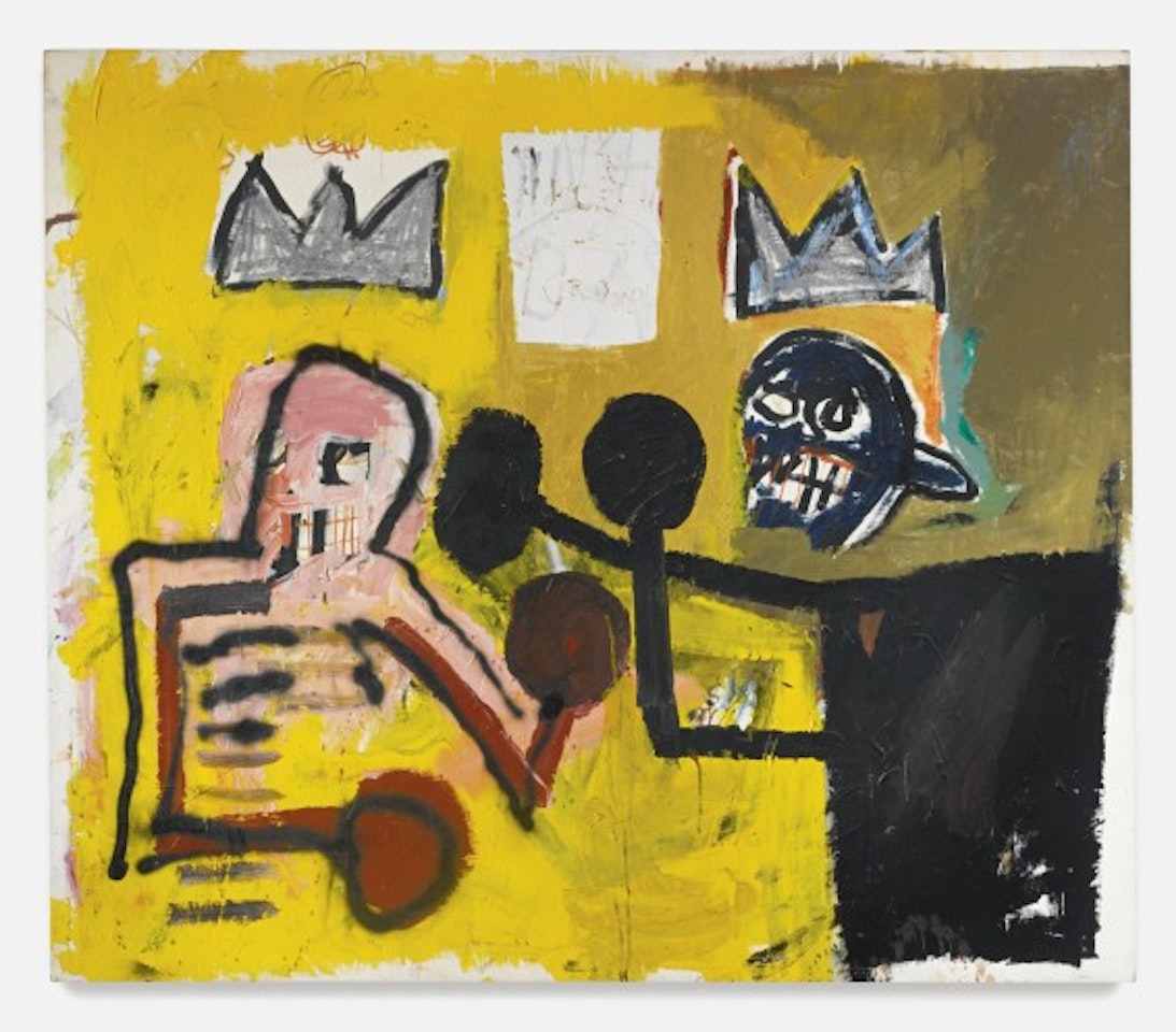 WORLD CROWN by Jean-Michel Basquiat