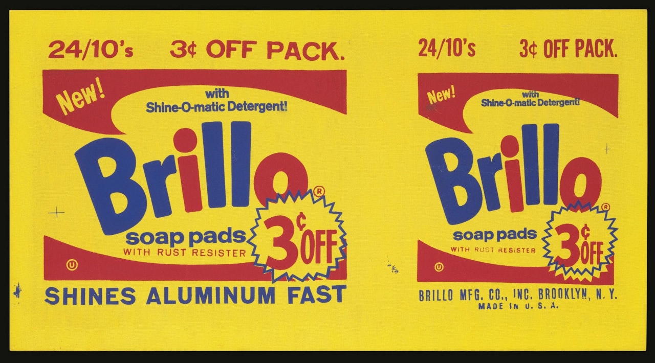 Brillo Painting (3 ₵ Off) by Andy Warhol