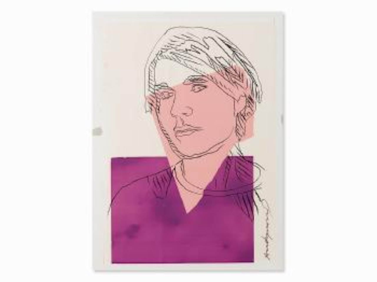 Self Portrait by Andy Warhol