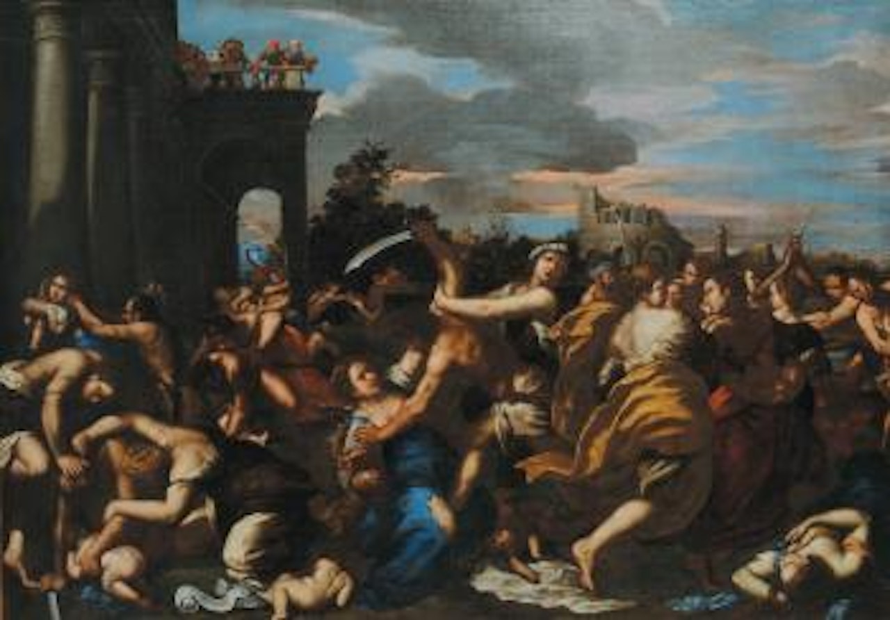 Strage degli innocenti by Roman School