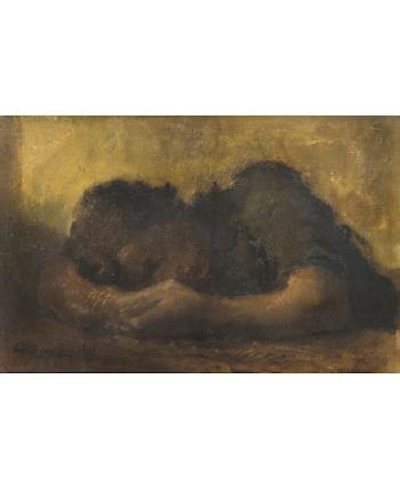 Femme endormie [Sleeping woman] by Alexander Evgenievich Yakovlev