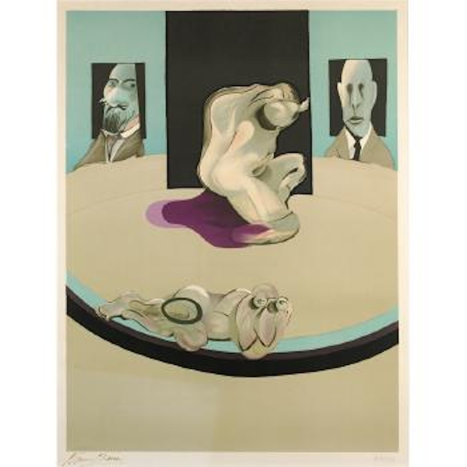 Metropolitan Museum Of Art (Exhibition Poster) by Francis Bacon