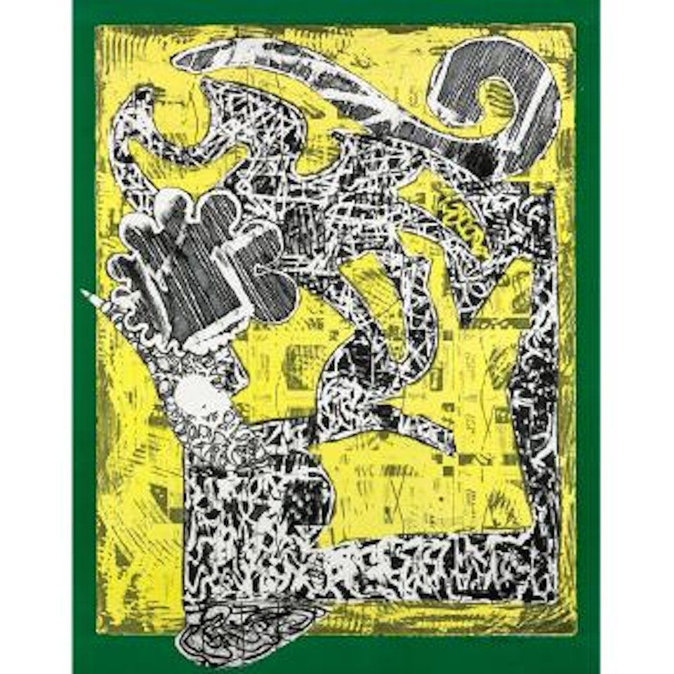 Green Journal by Frank Stella