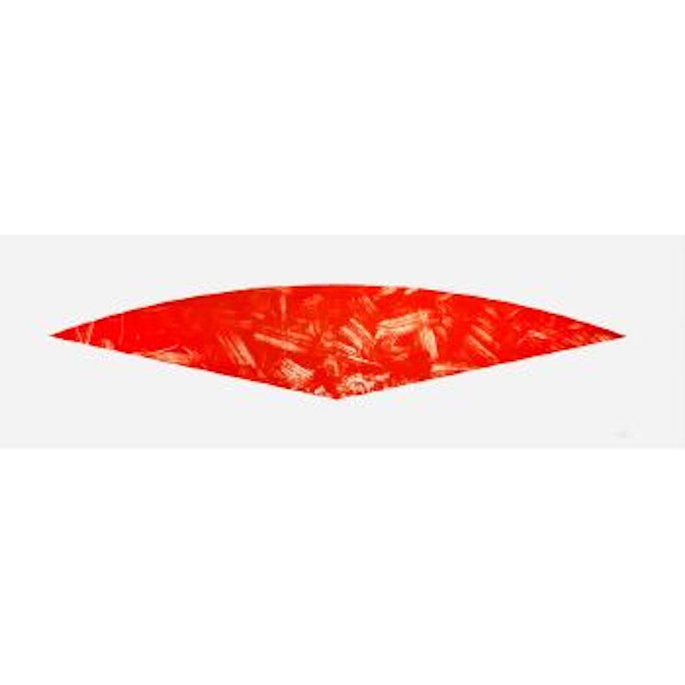 Red Curve, State 1 by Ellsworth Kelly