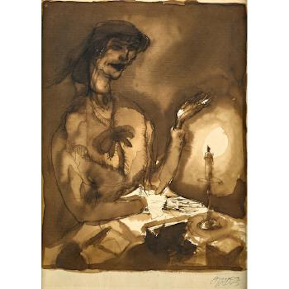 Untitled (Woman) by George Grosz