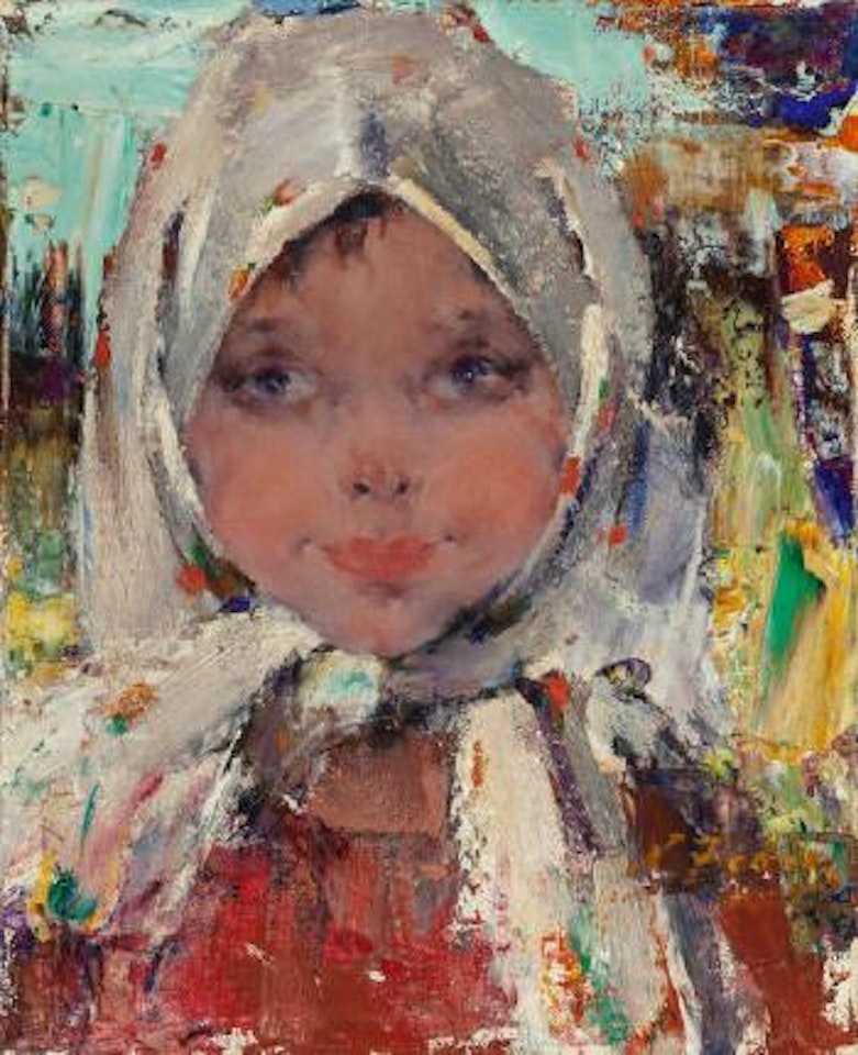 Peasant girl by Nicolai Fechin
