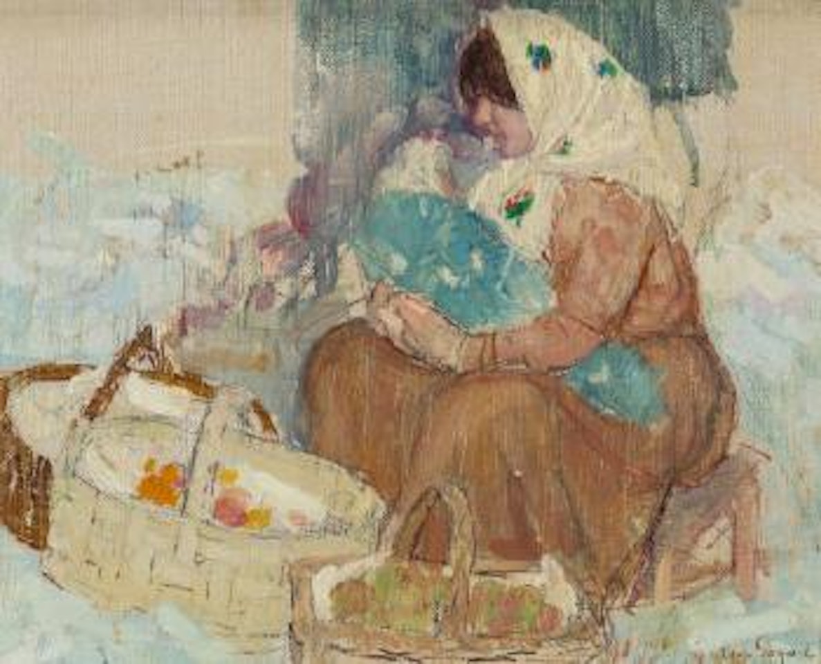 Russian woman by Leon Gaspard