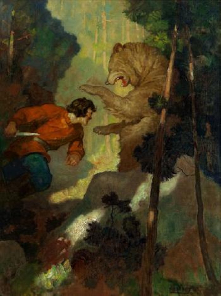 When he was fourteen, Michael Strogoff had killed his first bear, quite alone by Newell Convers Wyeth