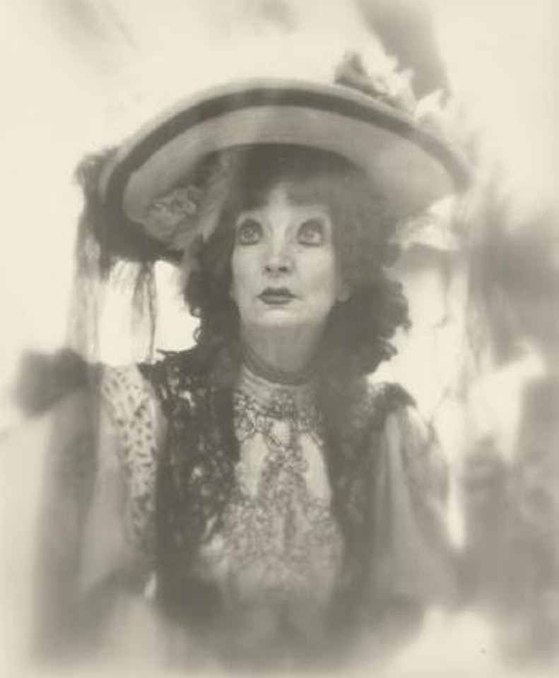 Estelle Winwood and a Scene from 'Madwoman of Chaillot' by Giradoux, New York, February 18 (Two Photographs) by Richard Avedon