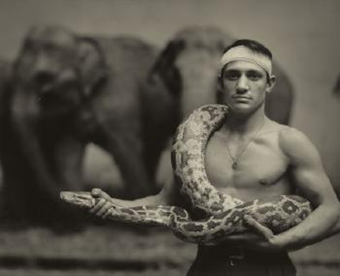 Emilien Boulgione, Cirque D'Hiver, Paris by Richard Avedon