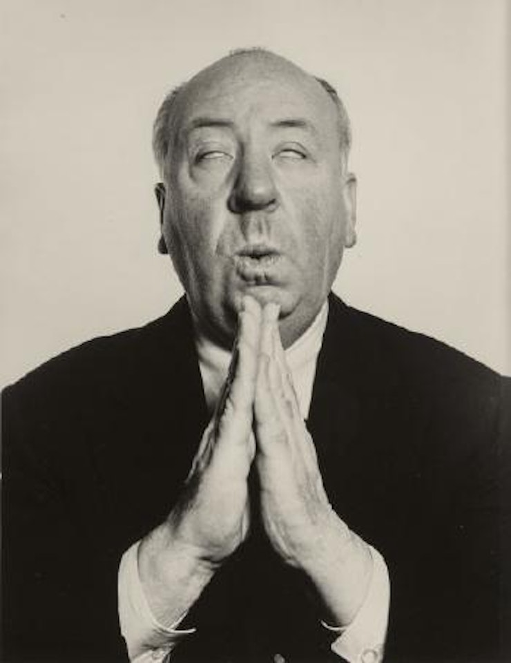Alfred Hitchcock, Director, New York, March 16 by Richard Avedon