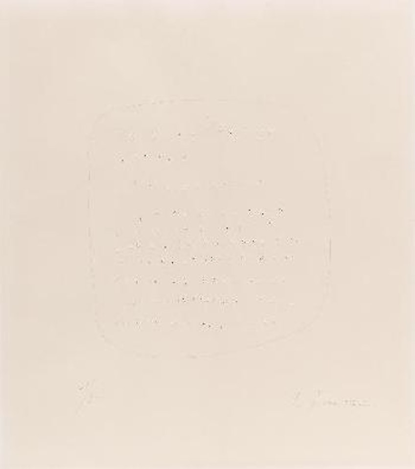 Ohne Titel by Lucio Fontana