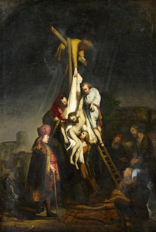 The Great Deposition from the Cross by Attributed to Rembrandt Harmensz van Rijn