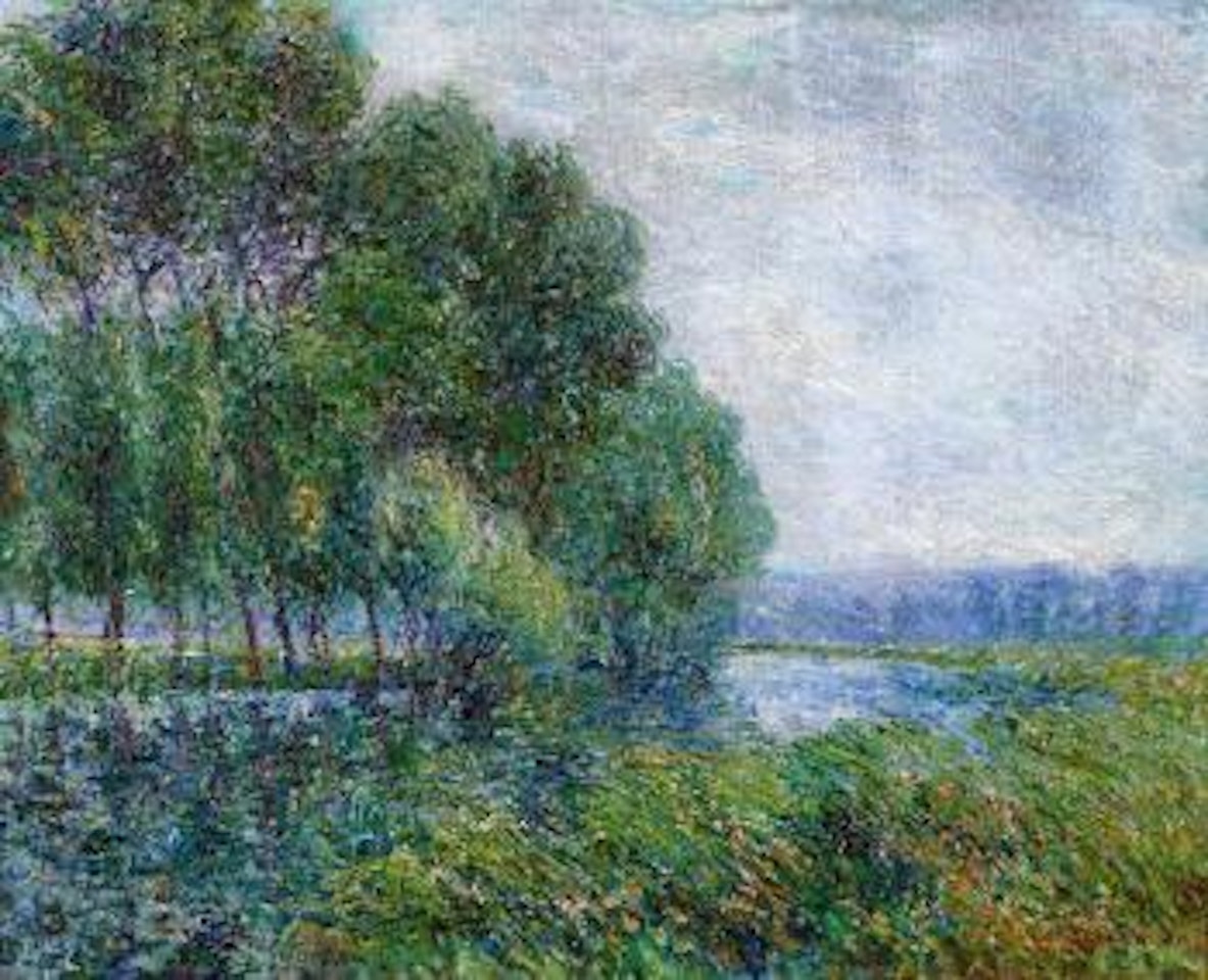 Au bord d'Eure en printemps by Gustave Loiseau