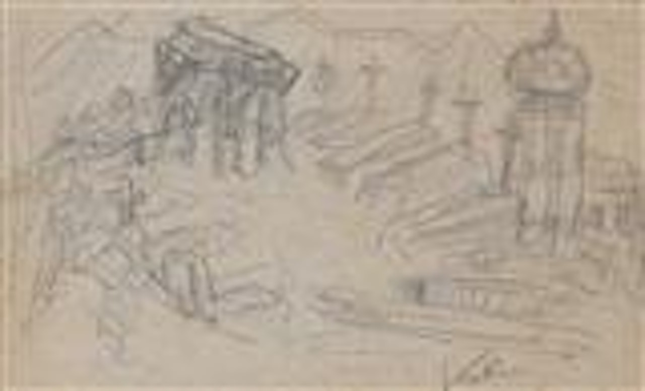 Selbstmörderfriedhof [Suicide Cemetery] by Alfred Kubin