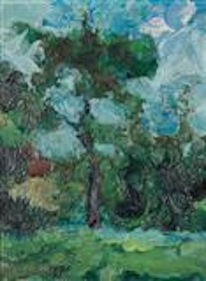 Green landscape (A garden in Grinzing by Karl Stark