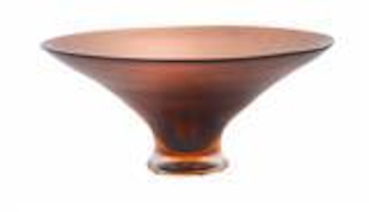 Large dish 'Inciso' by Paolo Venini
