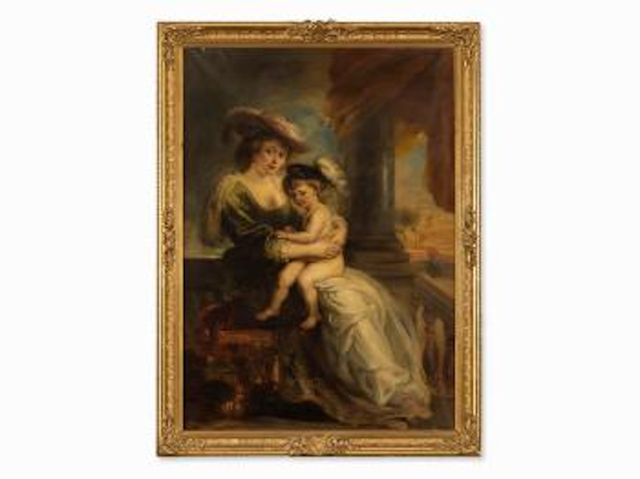 Hélène Forment with Son Frans by Peter Paul Rubens