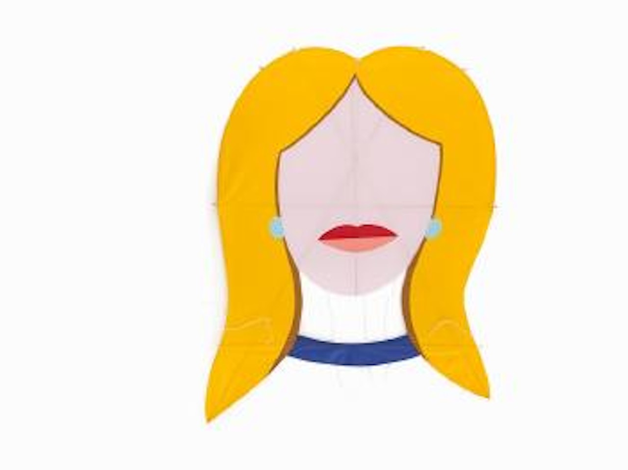 Blonde Kite by Tom Wesselmann