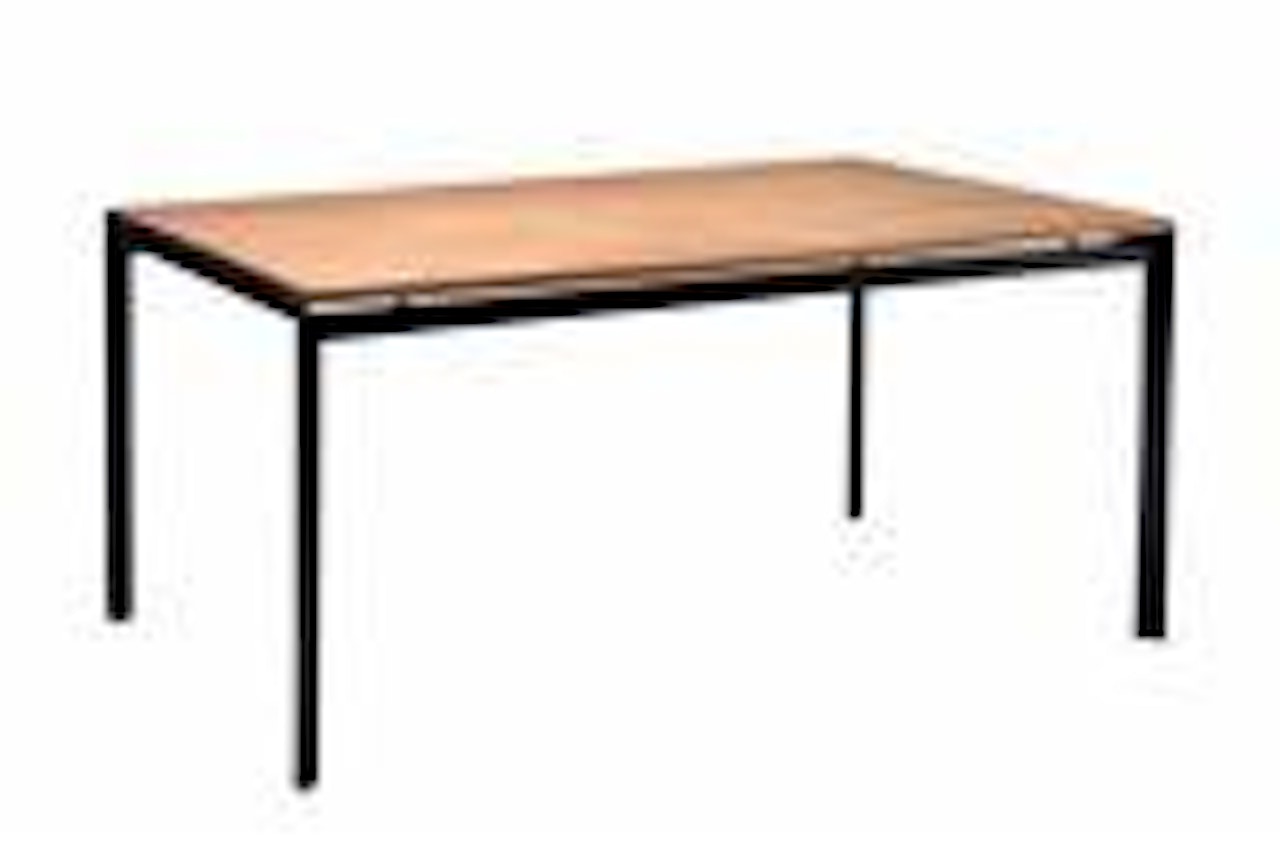 An “Academy” table by Poul Kjaerholm
