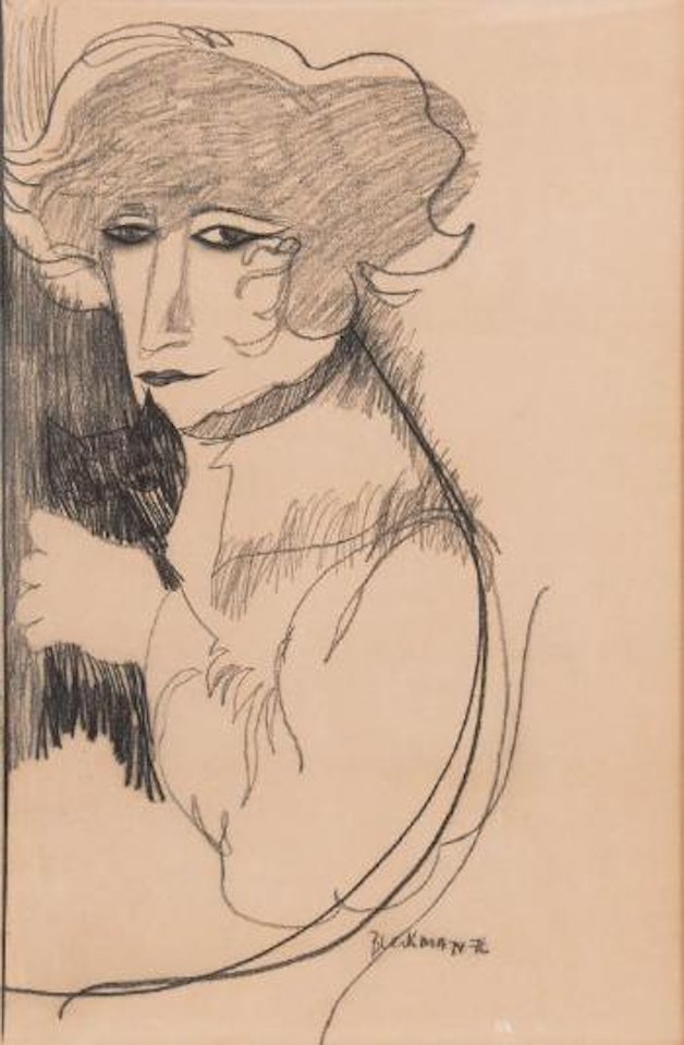 Colette and Cat by Charles Blackman