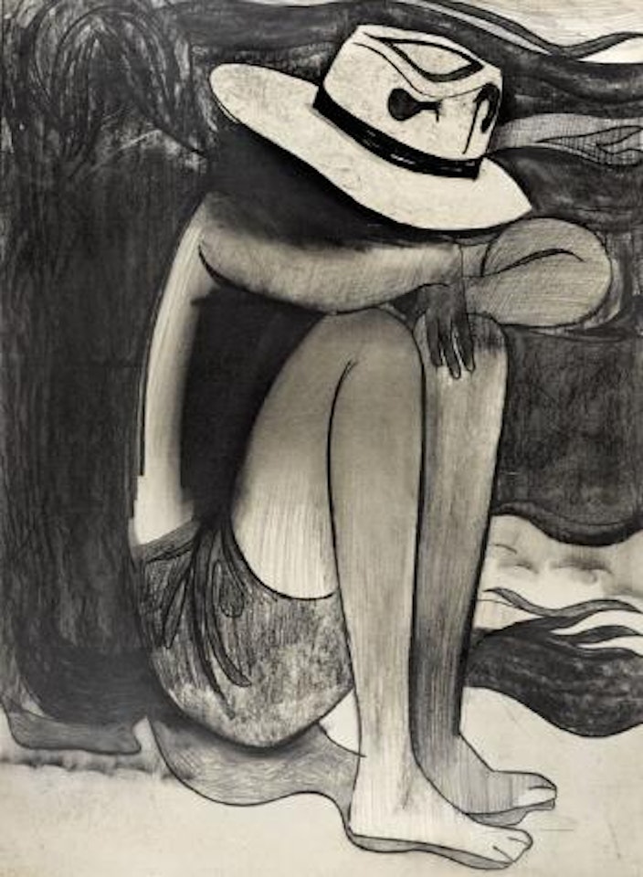 Sunbather by Charles Blackman