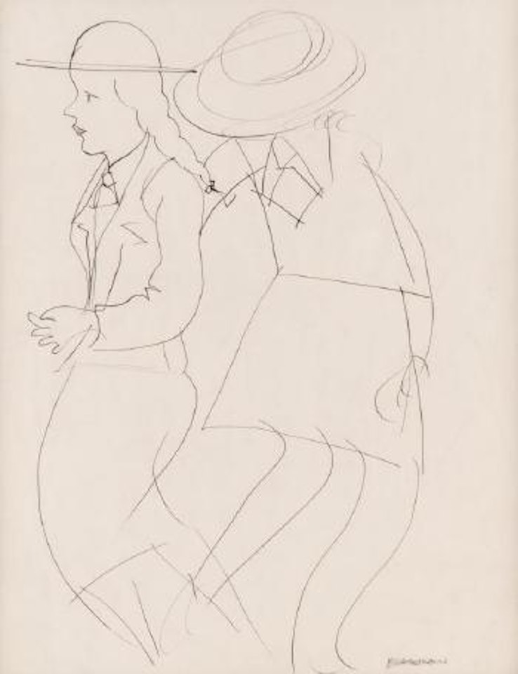 School Girls by Charles Blackman