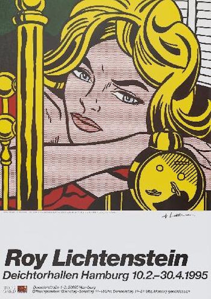 Roy Lichtenstein (Blonde waiting 1964) by Roy Lichtenstein