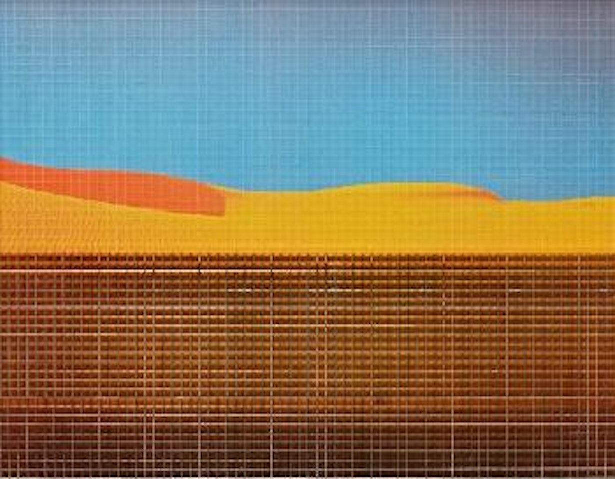 Die Plateaus (Station 7 der Sahara-Edition) by Heinz Mack
