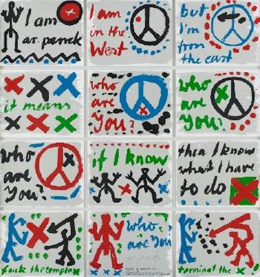 I am AR. Penck by A.R. Penck