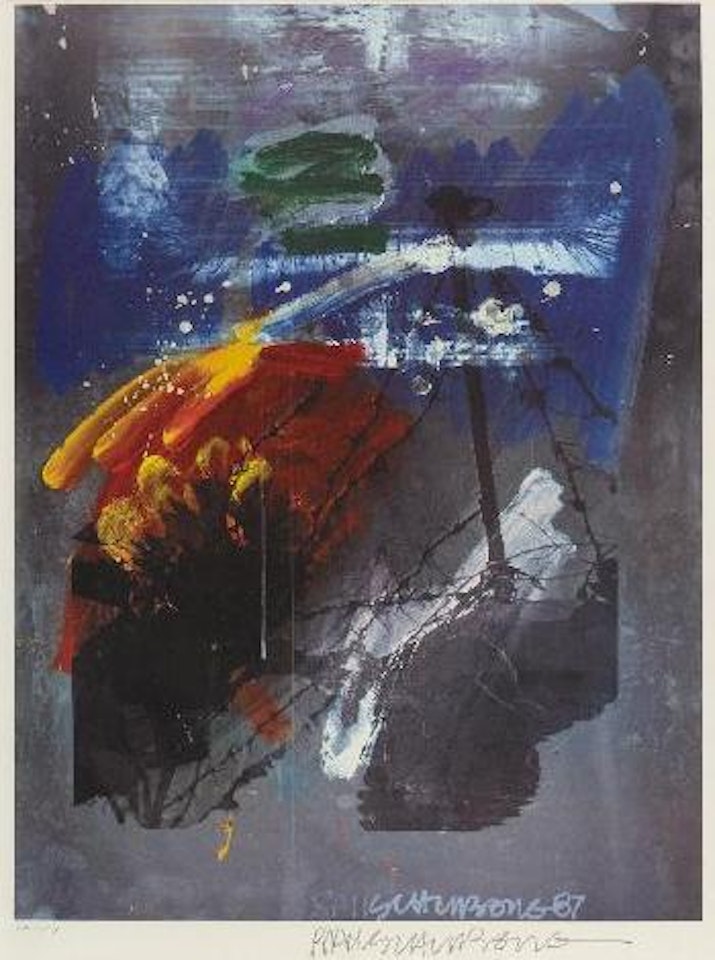 Ohne Titel by Robert Rauschenberg