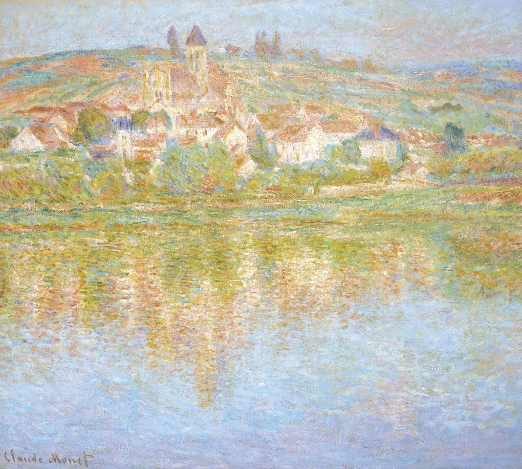 LA SEINE À VÉTHEUIL by Claude Monet