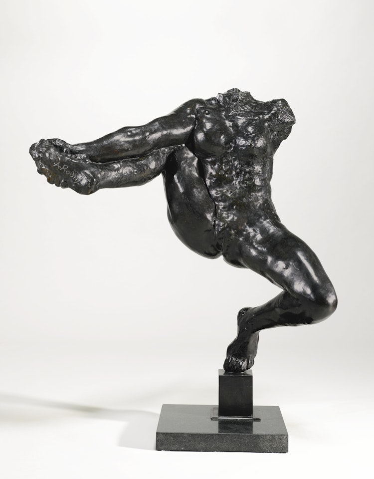 IRIS, MESSAGÈRE DES DIEUX, ÉTUDE SANS TÊTE, GRAND MODÈLE by Auguste Rodin