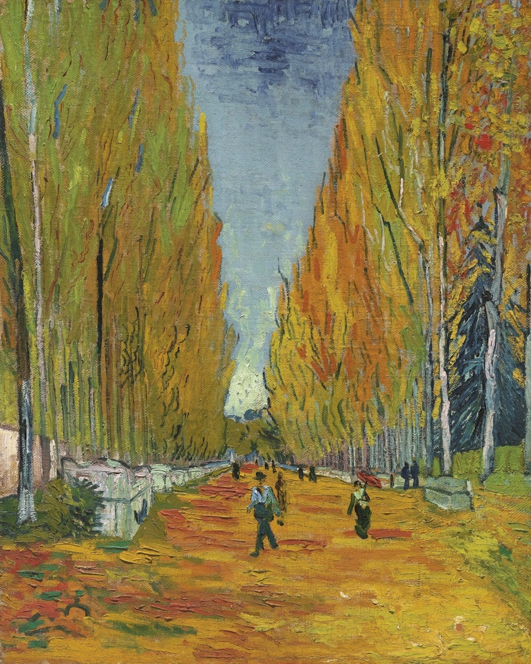 L'ALLÉE DES ALYSCAMPS by Vincent van Gogh