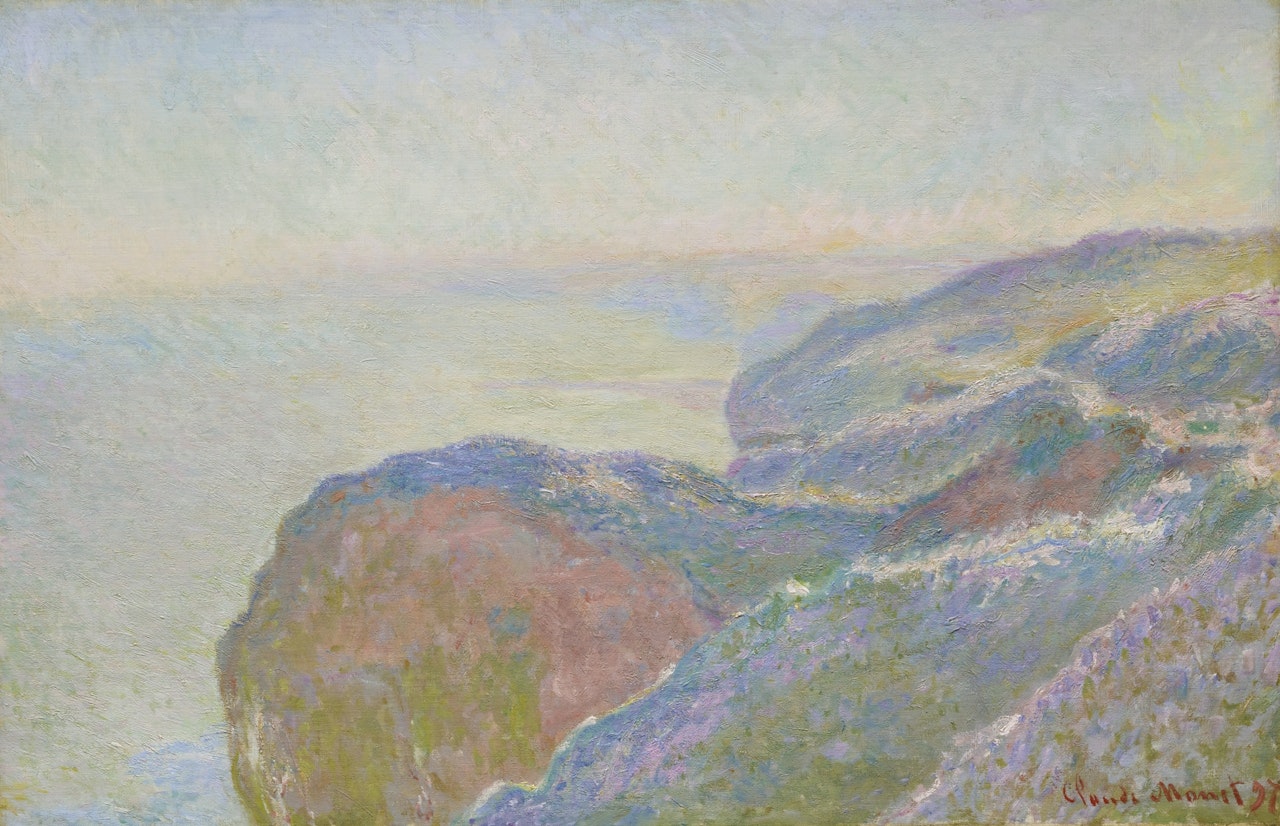 AU VAL SAINT-NICOLAS PRÈS DIEPPE, MATIN by Claude Monet
