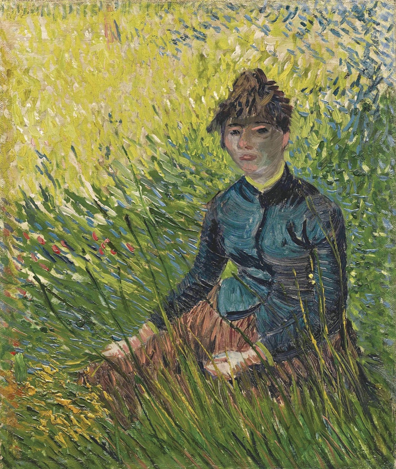 FEMME DANS UN CHAMP DE BLÉ by Vincent van Gogh