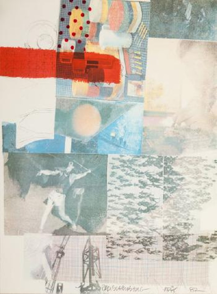 Untitled (from the Thirteen Prints to Commemorate Anthology Film Archives series) by Robert Rauschenberg