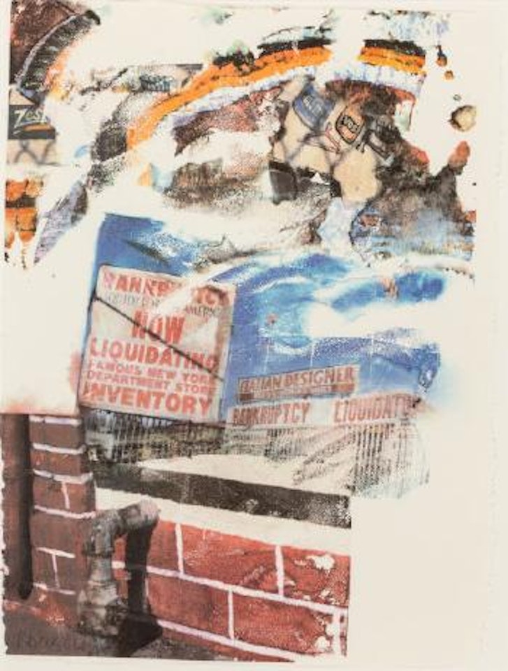 L.A. Uncovered #6 by Robert Rauschenberg