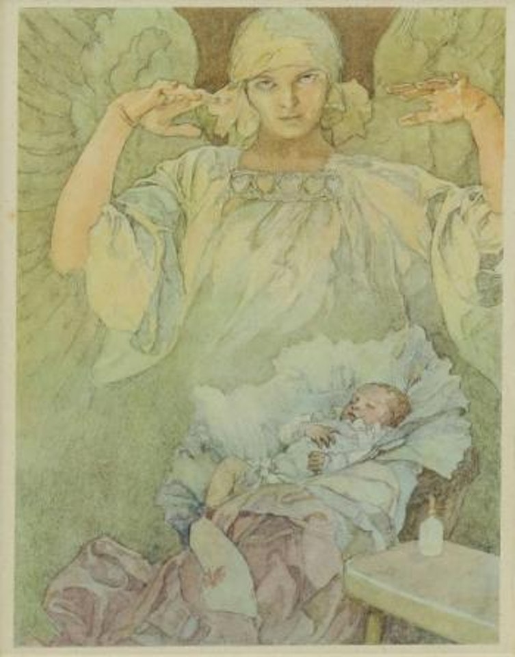 Madonna with child by Alphonse Mucha