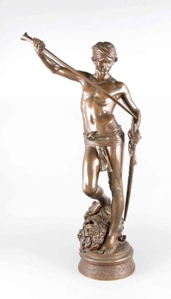 Standfigur des jungen David by Marius Jean Antonin Mercie