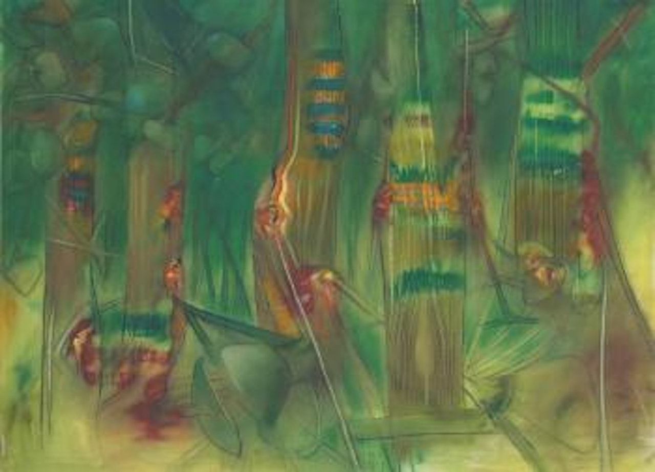 La forêt by Roberto Matta