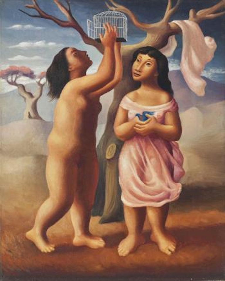 El azulejo (also known as The Blue Bird) by Mario Carreno